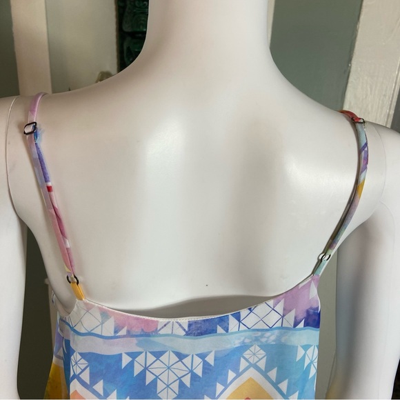 Show Me Your MuMu salvation mountain Southwestern trapeze tunic top blouse xs - Picture 8 of 12